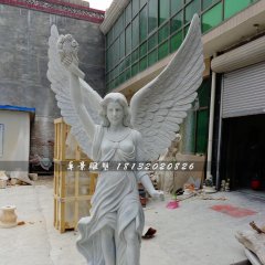 石頭女神雕塑，石雕女生雕塑